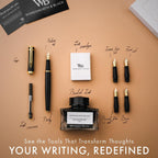 Wordsworth & Black Juego de pluma estilográfica de lujo para escribir