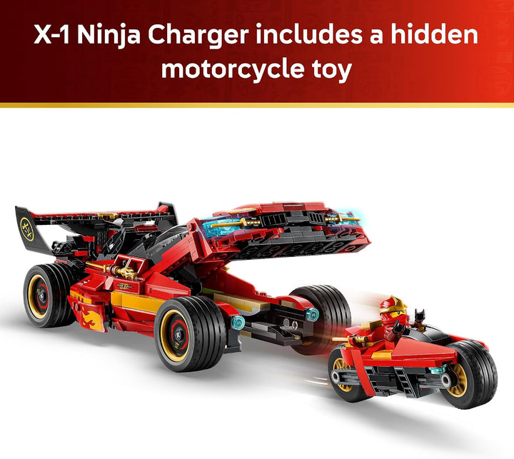 LEGO NINJAGO X-1 Cargador Ninja 15º Aniversario 71867 | Set de cons...