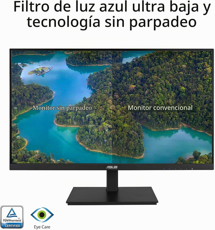 ASUS VA27DQSB Monitor de 27 pulgadas, 1080P Full HD, 75Hz, IPS, sin...