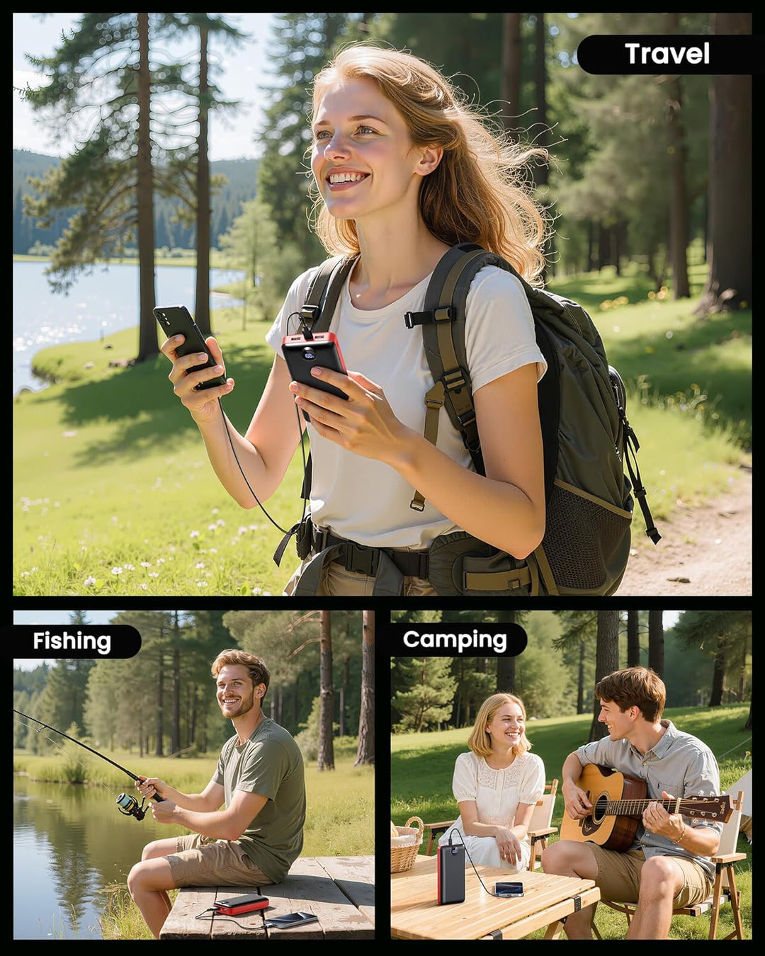 LOOPEAK Cargador Portátil Power Bank 50000mAh 22.5W Banco de Baterí...