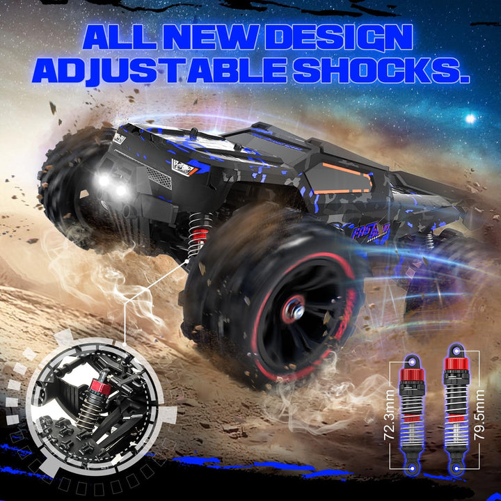 Autos RC a escala 1:14 para adultos, Truggy RC de alta velocidad de...