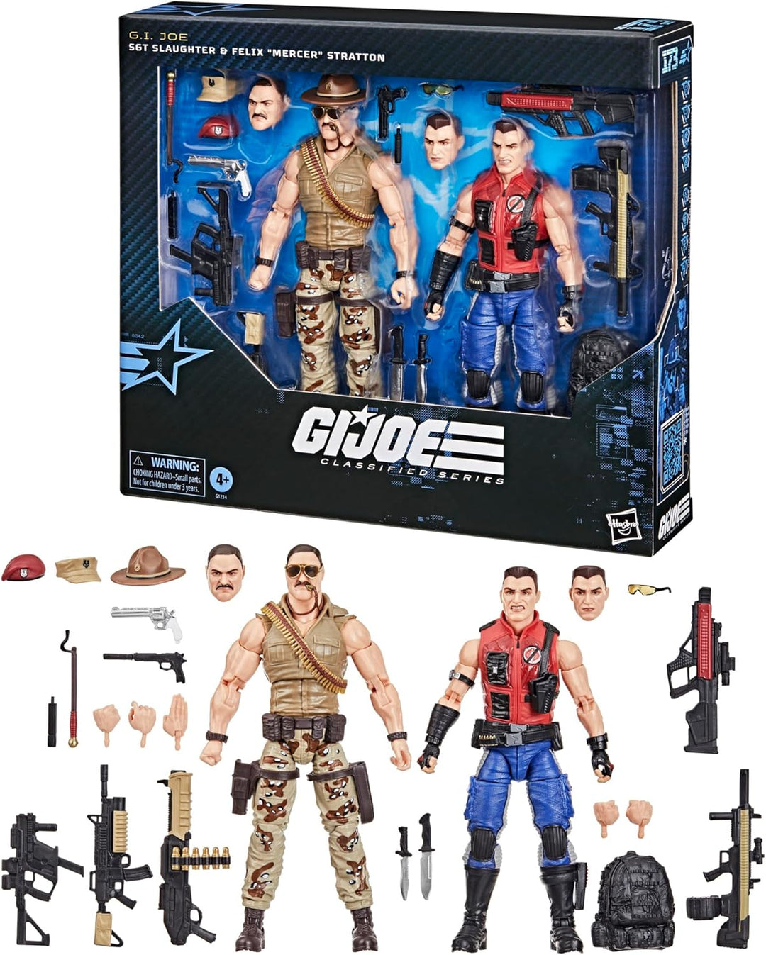 GI Joe Serie clasificada #173 SGT Slaughter Felix Mercer
