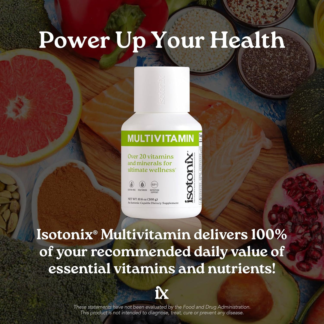 Isotonix Multivitamínico en polvo sin hierro - Vitaminas B metilada...