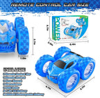 Wupuaait Auto a control remoto para niños, autos de acrobacias a co...