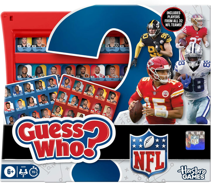 Guess Who NFL Juego de mesa Juego oficial de la NFL para