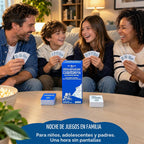 Juego de cartas para niños contra la madurez, divertidos juegos familiares