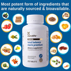 Xtendlife Total Balance Multivitamínico diario prémium para hombre, Premium para hombre