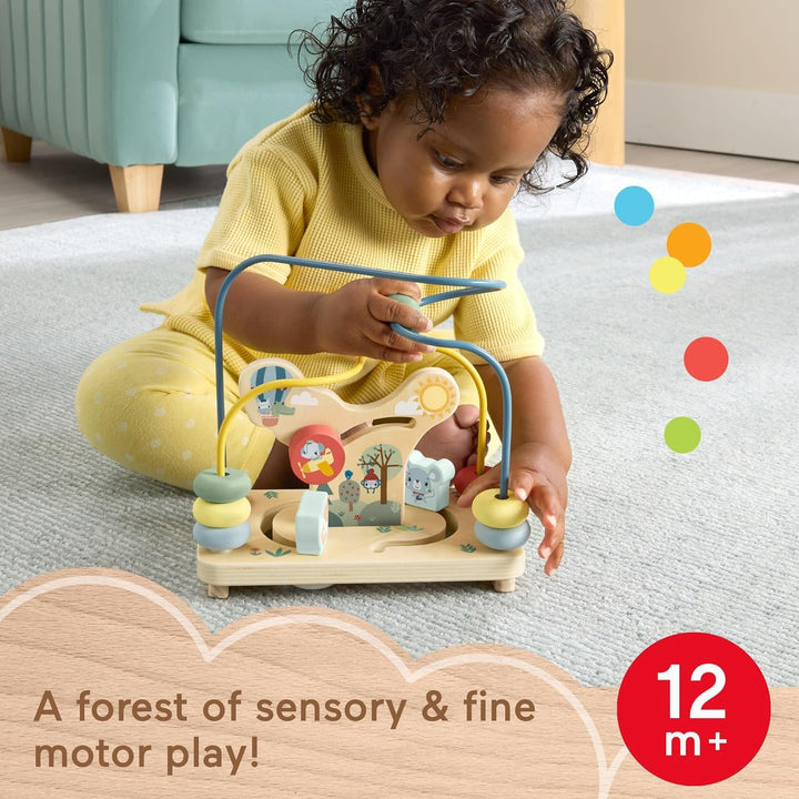 Fisher-Price Laberinto de madera para niños pequeños
