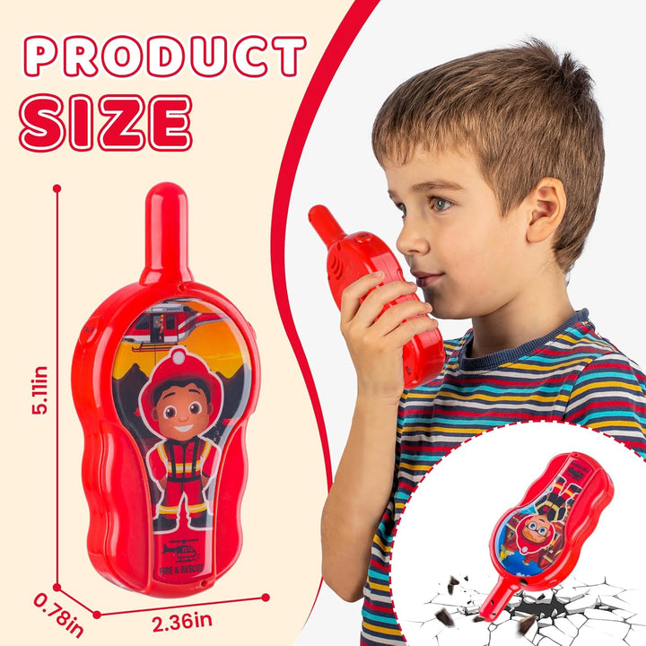 LAEbuild Walkie Talkies para niños - Juguetes de Walkie Talkie Rega...
