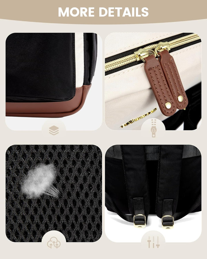 LOVEVOOK Mochila para laptop de viaje para mujer, bolsa antirrobo p...