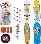 TECH DECK Ultra DLX - Juego de 4 patinetas Simpsons mini