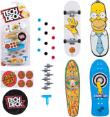 TECH DECK Ultra DLX - Juego de 4 patinetas Simpsons mini