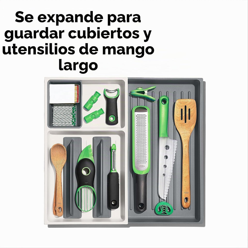 OXO Good Grips - Cajón grande expandible para herramientas de cocina