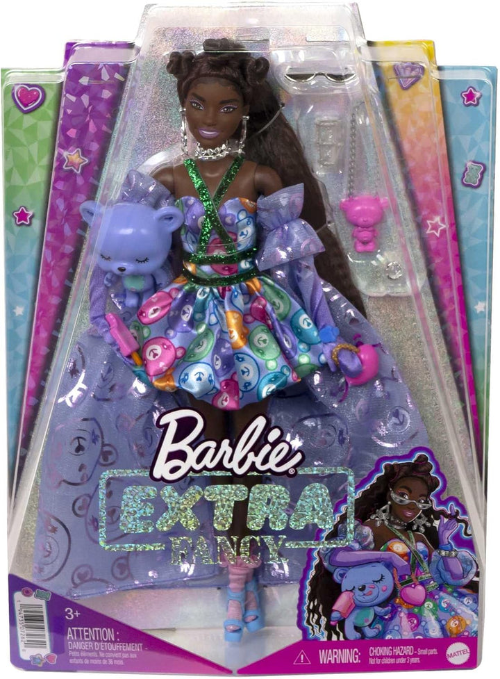 Barbie Muñeca y accesorios de moda extra elegantes vestidos con un...