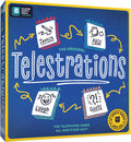 Telestrations Juego de Mesa para 8 Jugadores, un Hilarante Juego de Fiesta de Dibujar y Adivinar