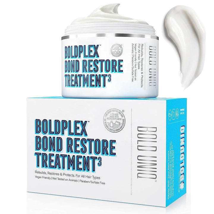 BOLD UNIQ BoldPlex Mascarilla para el cabello, acondicionador profu...