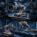 Gohero Kit de brazo de robot con seguimiento técnico 1468PCS STEM Control