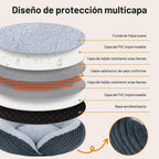 Camas térmicas para gatos de interior y perros pequeños, cama suave