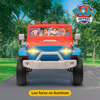 Paw Patrol - Jeep de paseo infantil de 12 V con batería recargable
