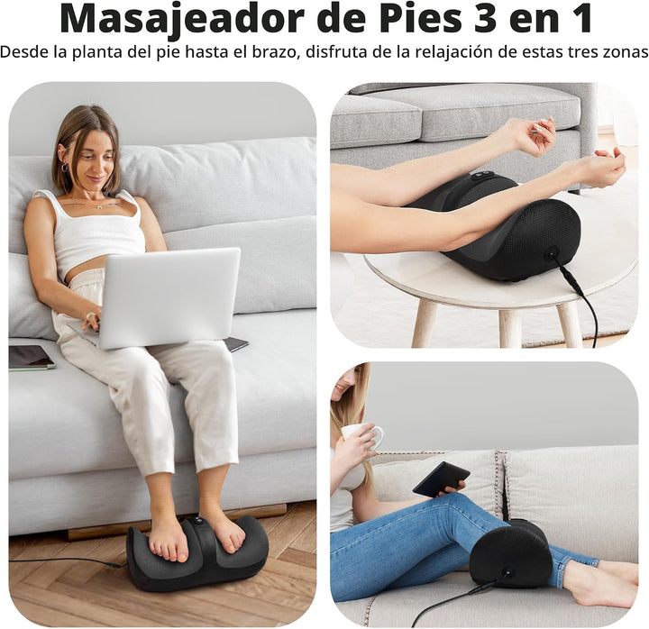 Medcursor - Masajeador de pies Shiatsu con calor | Masajeador de pi...