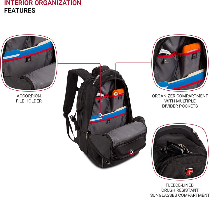 SwissGear Endure ScanSmart \u2013 Mochila para laptop con tecnologí...