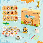 Air Dry Clay Kit - Animal Theme, Modeling Clay para Kids