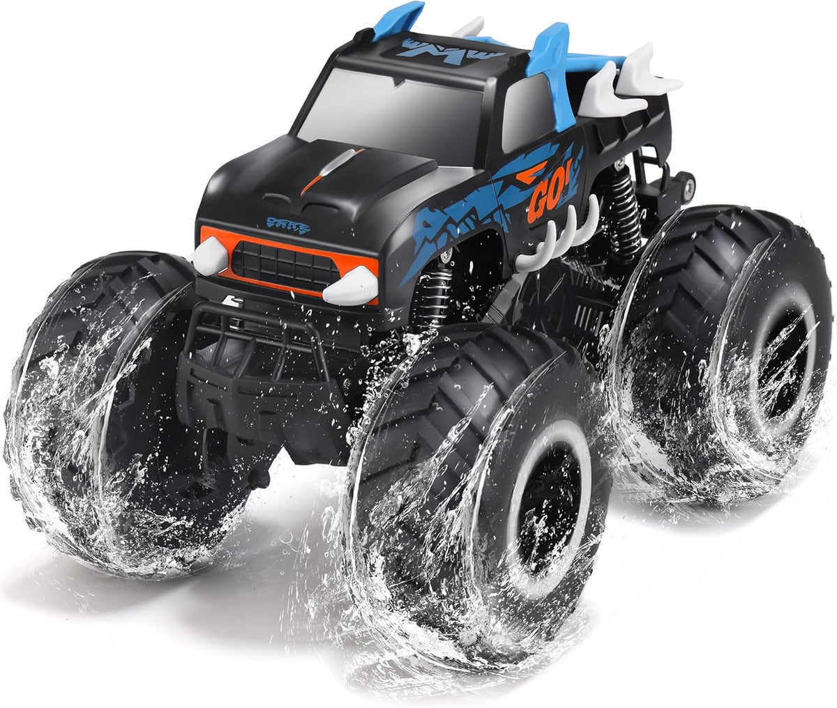 Threeking 1:16 Coches de juguete impermeables RC Monster Truck