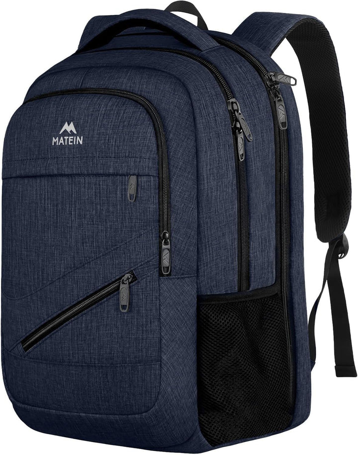 MATEIN - Mochila de 17 pulgadas para portátil, mochila de trabajo g...
