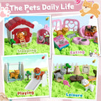 Cat y Dog Sensory Bin, Play Sand Kit para Girls y Boys Ages 3-8