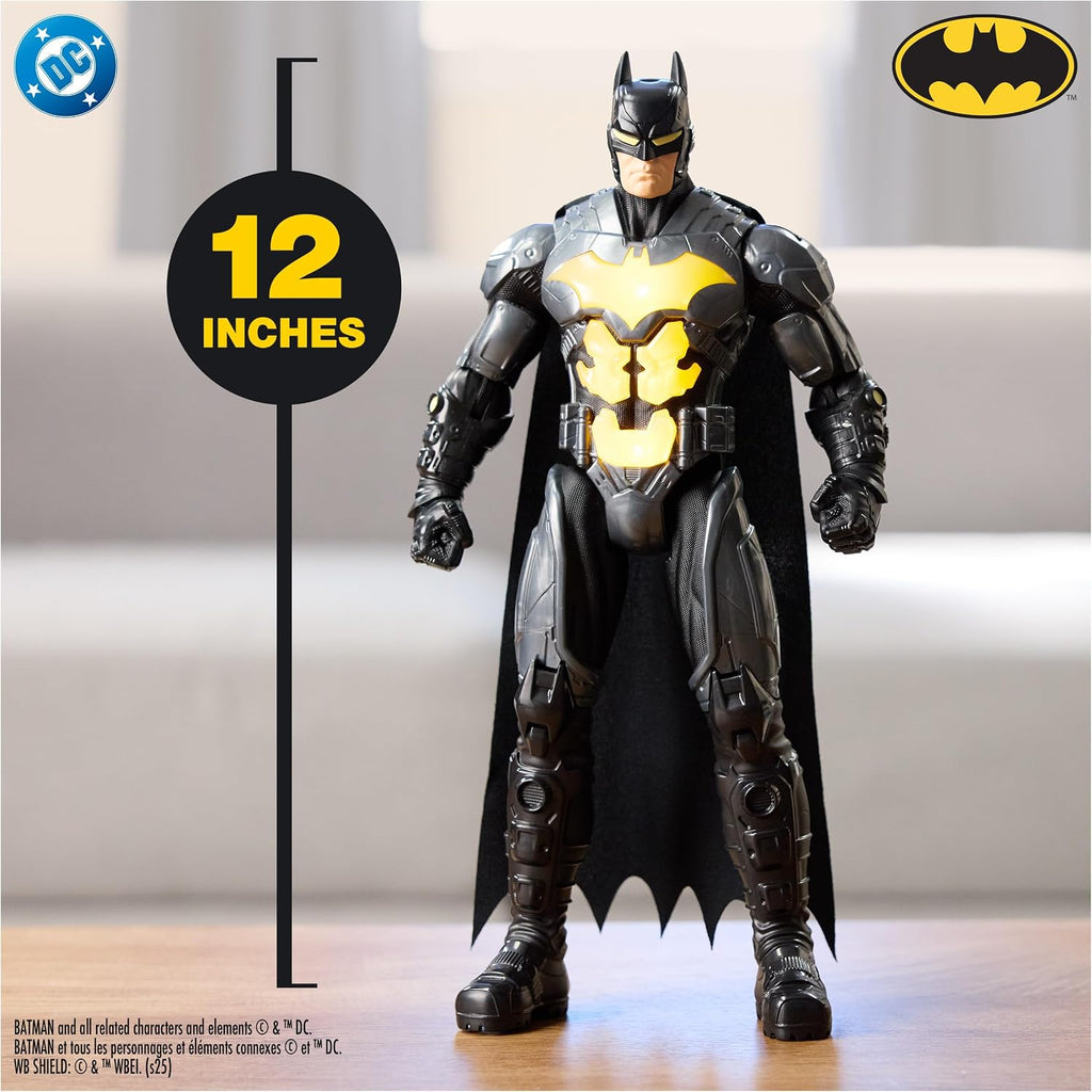 DC Comics Batman Night Flare figura de acción, 12 pulgadas