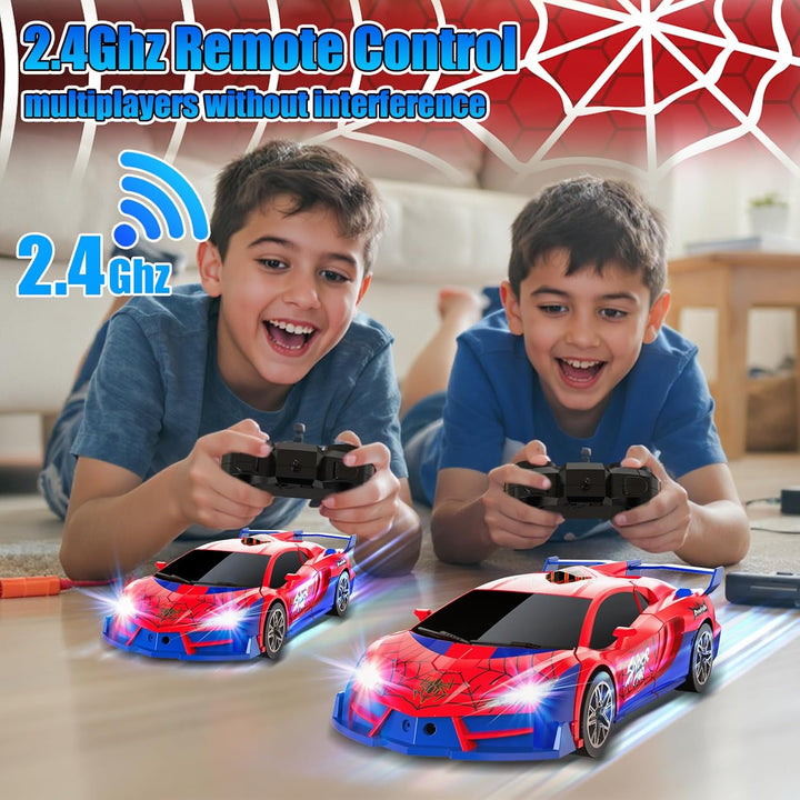 Auto de control remoto transformable para niños autos RC