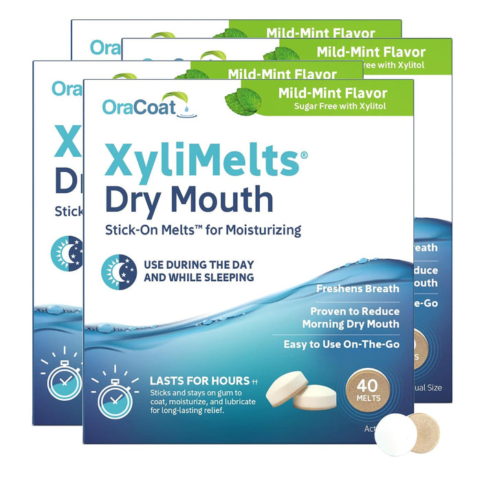 Oracoat XyliMelts para Boca Seca de Noche o Día - Discos Adhesivos...