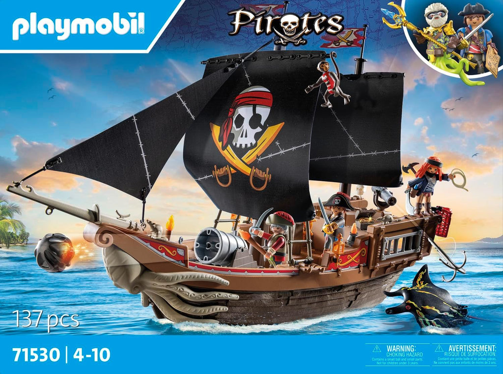 Playmobil Piratas: Gran Barco Pirata