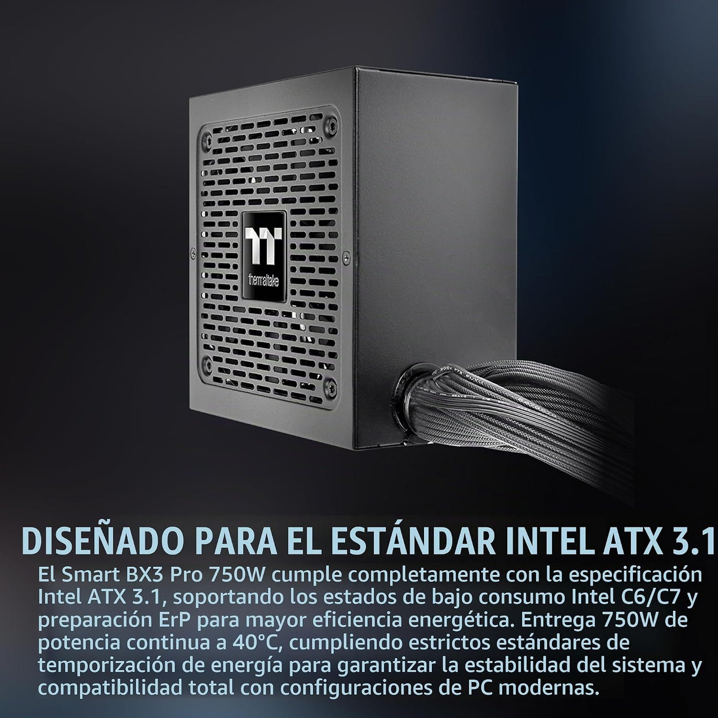 Thermaltake Smart BX3 Pro 750W; ATX 3.1; Native PCIe 5.1 12V-2X6; N...