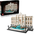 LEGO Architecture Fuente de Trevi Juego de Construcción - Modelo Coleccionable del Monumento Italiano para Exhibición para Adultos, 18+ - Regalo para Mujeres y Hombres - 21062