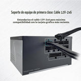 Montech Century II - Fuente de alimentación ATX para juegos de gama...