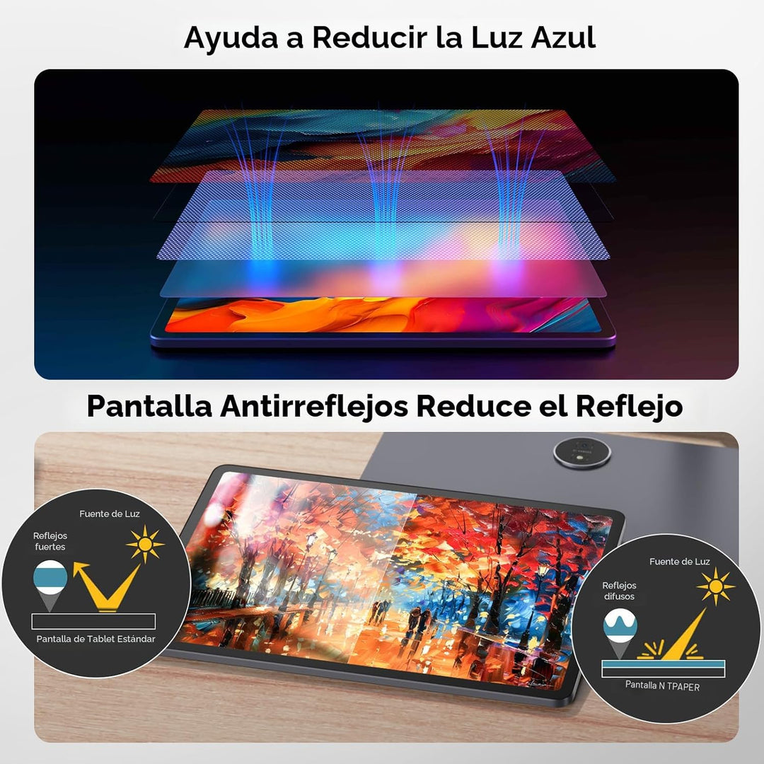 TCL Tableta Android NXTPAPER 14, bloc de dibujo de 14.3 pulgadas y...
