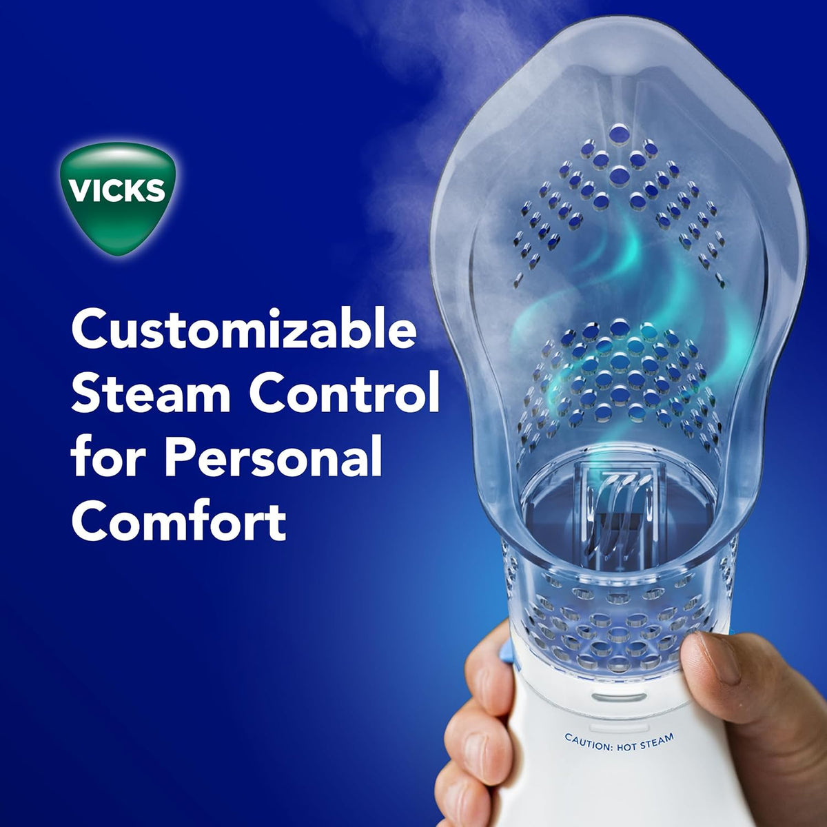 Vicks Inhalador sinusal para alivio sinusal, funciona con VapoPads (1 incluido)