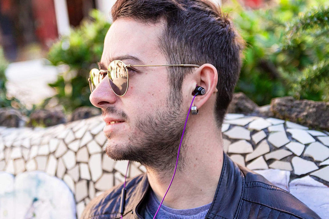 LUDOS Clamor Auriculares con cable tipo in-ear, 5 años de garantía,...