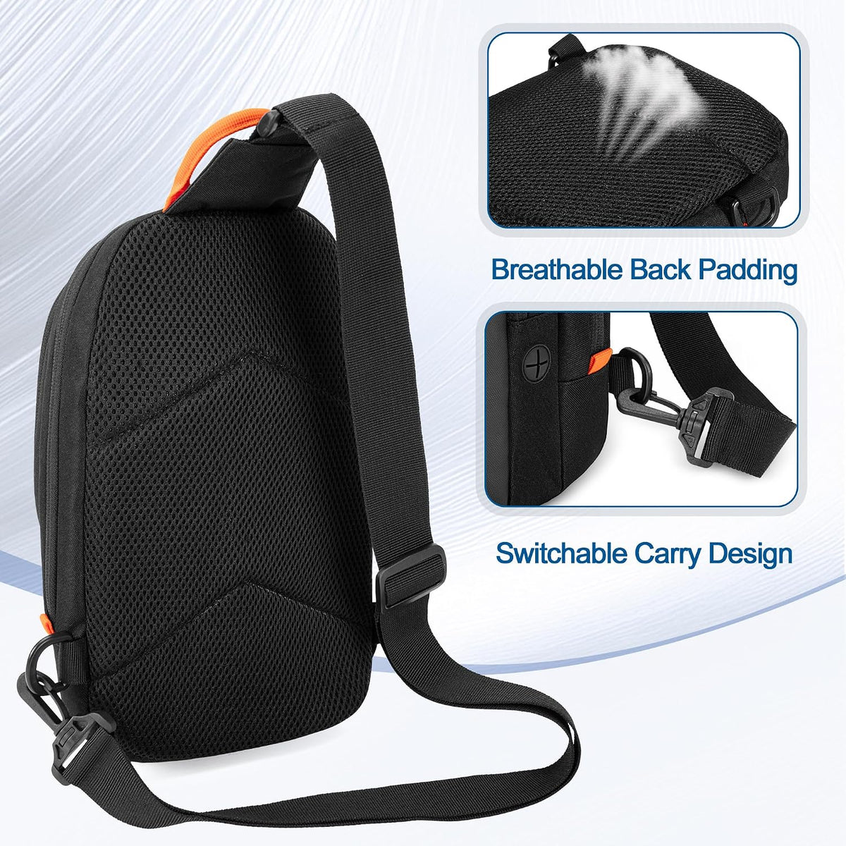 Bolso bandolera compatible con Nintendo Switch/Switch 2/Steam Deck