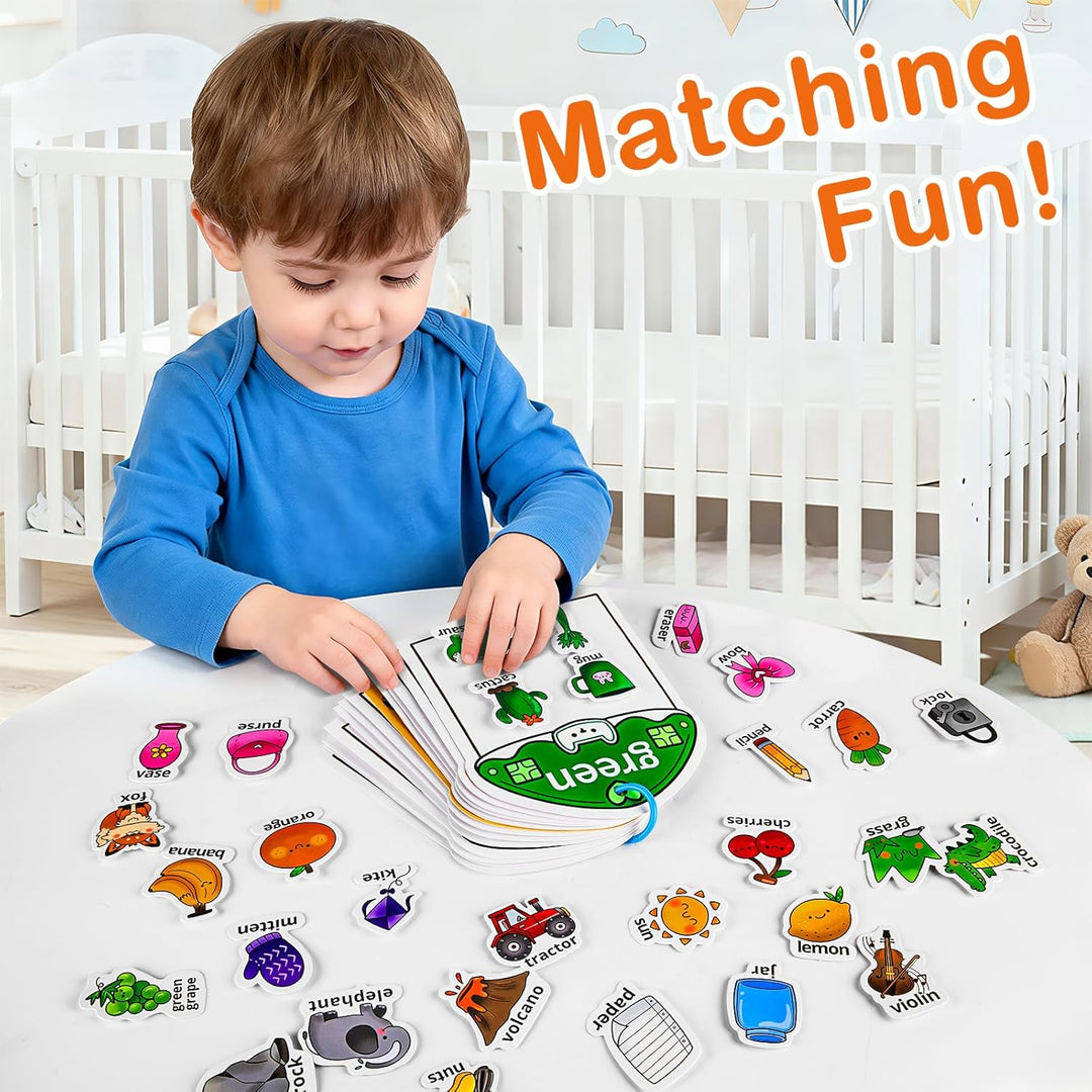 NAHSHON Montessori Busy Book - Juguetes de clasificación
