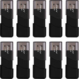 PNY Unidad flash USB 2.0 Attaché 3 de 16 GB, color negro (paquete d...