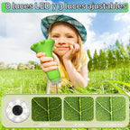 Microscopio de bolsillo para niños, microscopio portátil 1000X para niños | Mini microscopios de foto y video | Microscopios digitales de 2 pulgadas para niños de 3 a 10 años de edad, juguetes de regalos