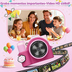 Cámara para niños, regalos de cumpleaños para niñas de 3 a 10 años