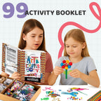 Más de 3000 piezas de suministros de arte y manualidades para niños de 3 a