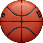 WILSON NBA Forge - Balón de baloncesto para interiores y exteriores, marrón, tamaño 7 - 29.5 pulgadas