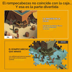 Time Warp Puzzle – Rock the Cat's Paw - Rompecabezas de 1000 Piezas para Adultos