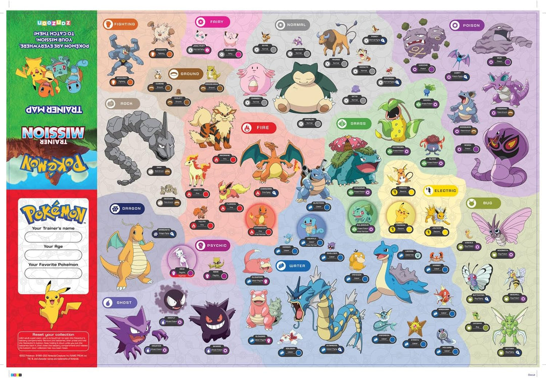 Misión de entrenador de Pokémon: el detector electrónico te guiará...