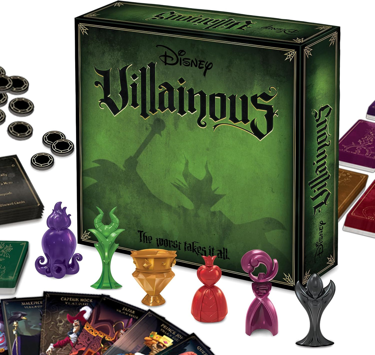 Ravensburger Disney Villainous Juego de mesa de estrategia para mayores de 10 años - Ganador del premio Toty Game of The Year 2019