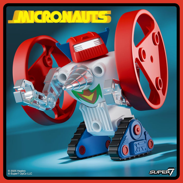 Super7 Micronauts Reaction+ Wave 02 - Figura de acción Microtron